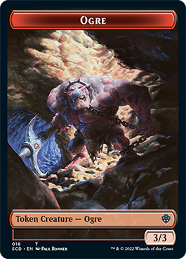 Ogre // Zombie Double-Sided Token [Starter Commander Decks] | Good Games Cannington