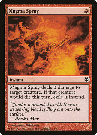 Magma Spray [Duel Decks: Izzet vs. Golgari] | Good Games Cannington