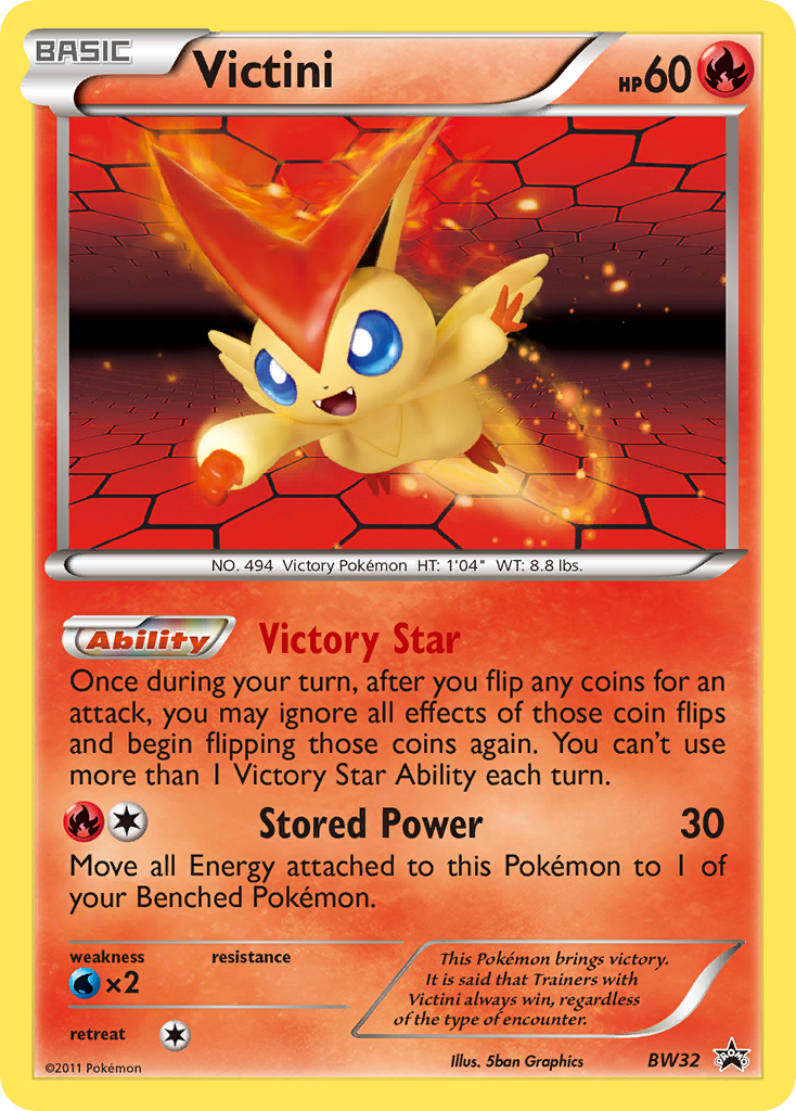 Victini (BW32) [Black & White: Black Star Promos] | Good Games Cannington