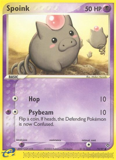 Spoink (74/97) [EX: Dragon] | Good Games Cannington