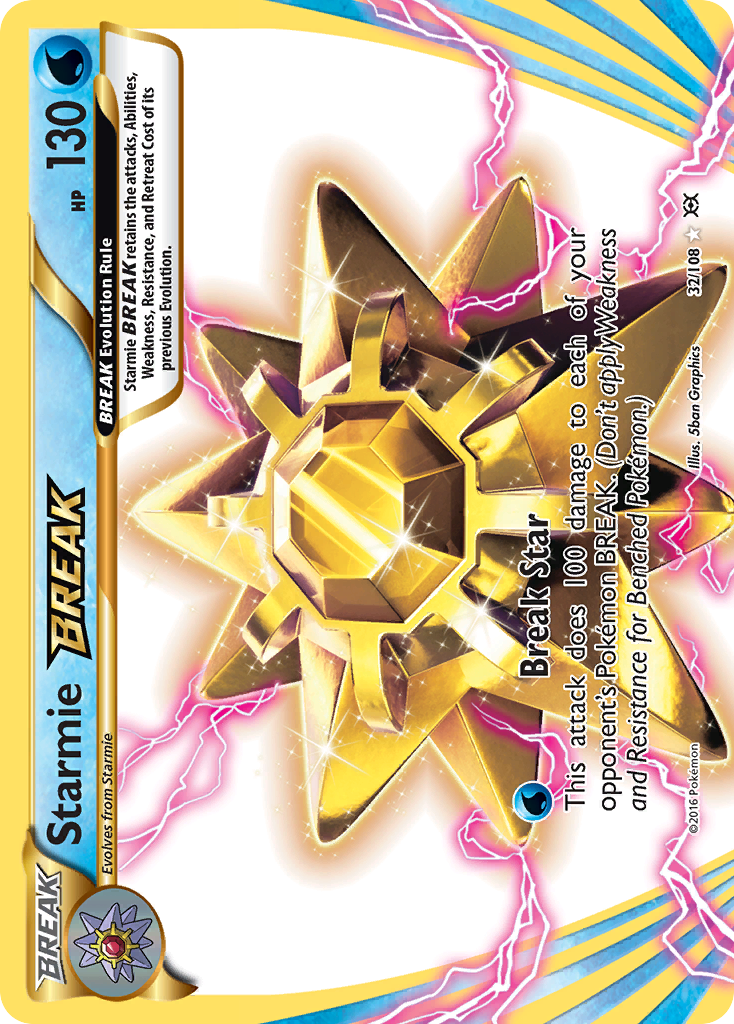 Starmie BREAK (32/108) [XY: Evolutions] | Good Games Cannington