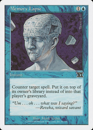 Memory Lapse [Classic Sixth Edition] | Good Games Cannington