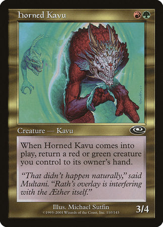 Horned Kavu [Planeshift] | Good Games Cannington