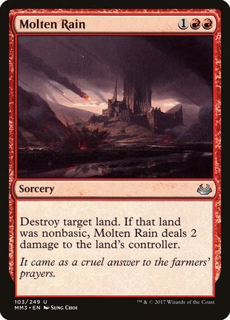 Molten Rain [Modern Masters 2017] | Good Games Cannington