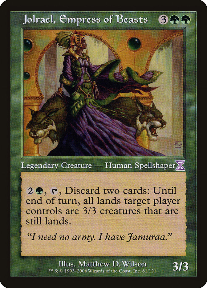 Jolrael, Empress of Beasts [Time Spiral Timeshifted] | Good Games Cannington