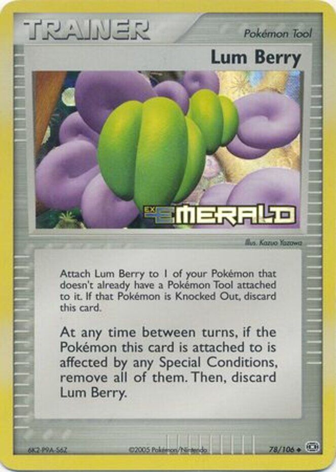 Lum Berry (78/106) (Stamped) [EX: Emerald] | Good Games Cannington