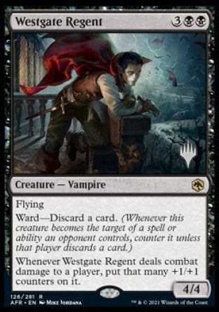 Westgate Regent (Promo Pack) [Dungeons & Dragons: Adventures in the Forgotten Realms Promos] | Good Games Cannington