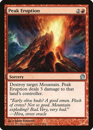 Peak Eruption [Theros] | Good Games Cannington