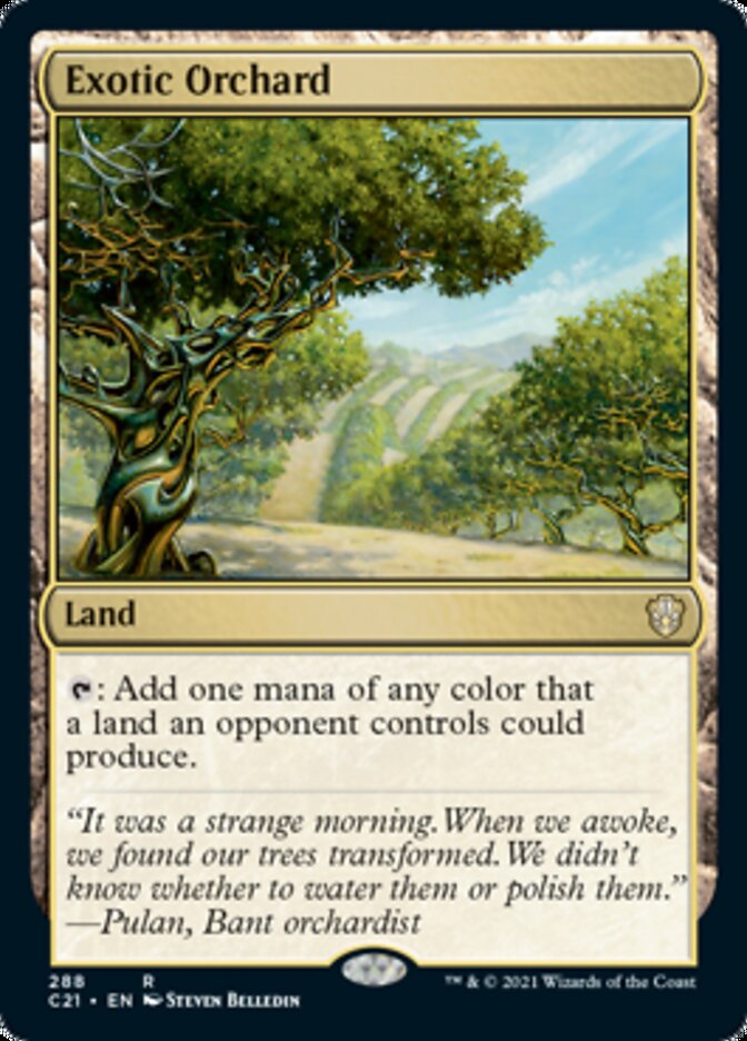 Exotic Orchard [Commander 2021] | Good Games Cannington
