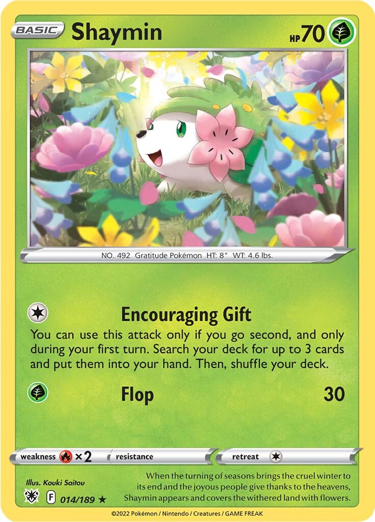 Shaymin (014/189) [Sword & Shield: Astral Radiance] | Good Games Cannington