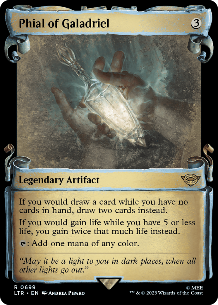 Phial of Galadriel [The Lord of the Rings: Tales of Middle-Earth Showcase Scrolls] | Good Games Cannington