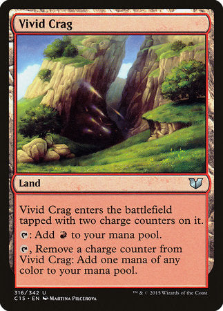 Vivid Crag [Commander 2015] | Good Games Cannington