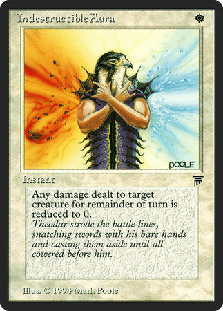 Indestructible Aura [Legends] | Good Games Cannington