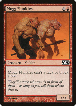 Mogg Flunkies [Magic 2013] | Good Games Cannington