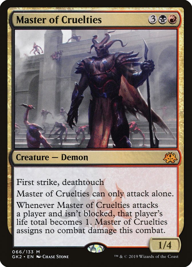 Master of Cruelties [Ravnica Allegiance Guild Kit] | Good Games Cannington