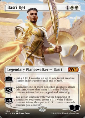 Basri Ket (Borderless) [Core Set 2021] | Good Games Cannington
