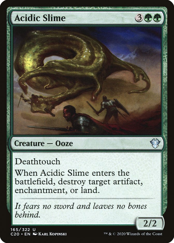 Acidic Slime [Commander 2020] | Good Games Cannington