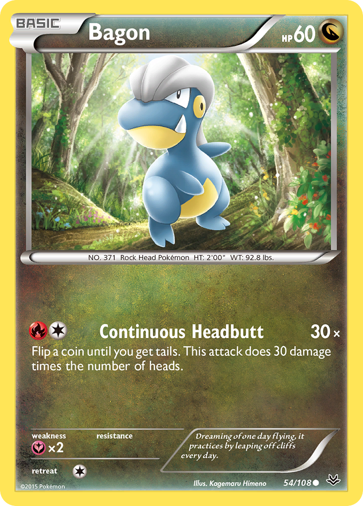 Bagon (54/108) [XY: Roaring Skies] | Good Games Cannington
