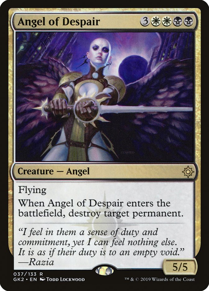 Angel of Despair [Ravnica Allegiance Guild Kit] | Good Games Cannington