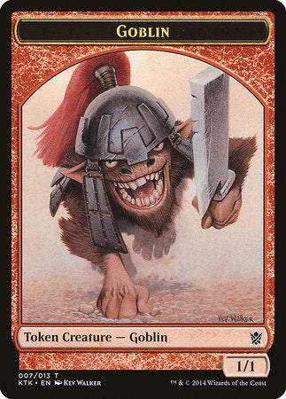 Goblin Token [Khans of Tarkir Tokens] | Good Games Cannington