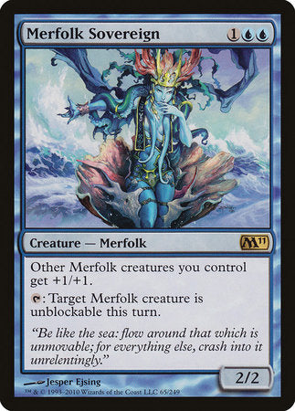 Merfolk Sovereign [Magic 2011] | Good Games Cannington