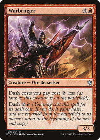 Warbringer [Dragons of Tarkir] | Good Games Cannington