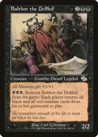 Balthor the Defiled [Judgment] | Good Games Cannington