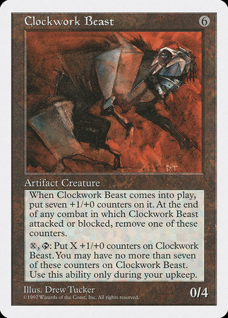 Clockwork Beast [Fifth Edition] | Good Games Cannington