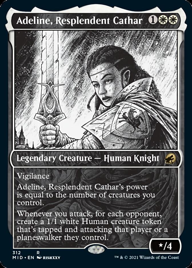 Adeline, Resplendent Cathar (Showcase Eternal Night) [Innistrad: Midnight Hunt] | Good Games Cannington