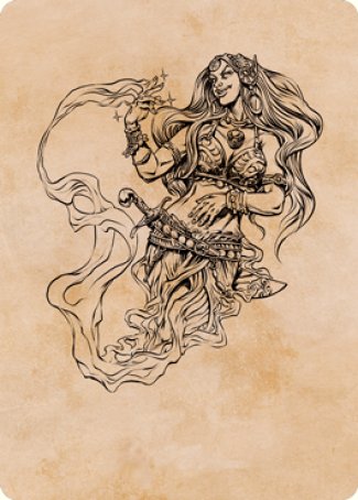Djinni Windseer (Showcase) Art Card [Dungeons & Dragons: Adventures in the Forgotten Realms Art Series] | Good Games Cannington