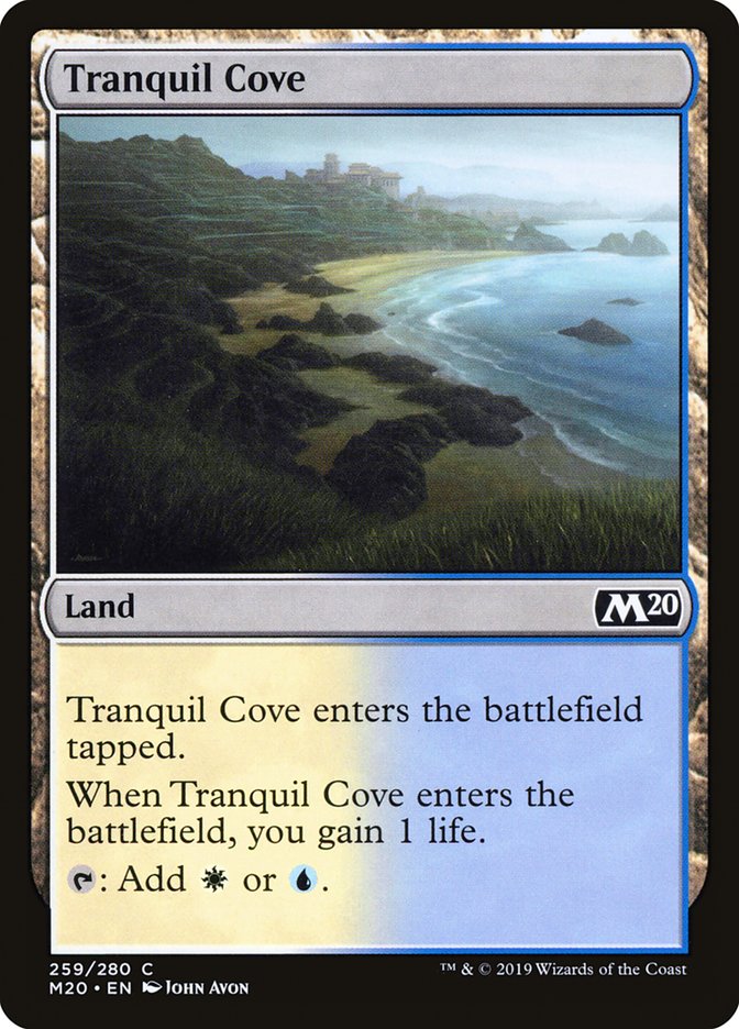 Tranquil Cove [Core Set 2020] | Good Games Cannington