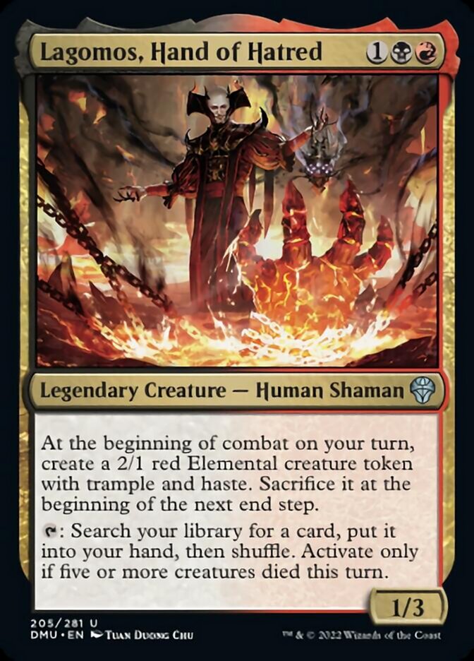 Lagomos, Hand of Hatred [Dominaria United] | Good Games Cannington