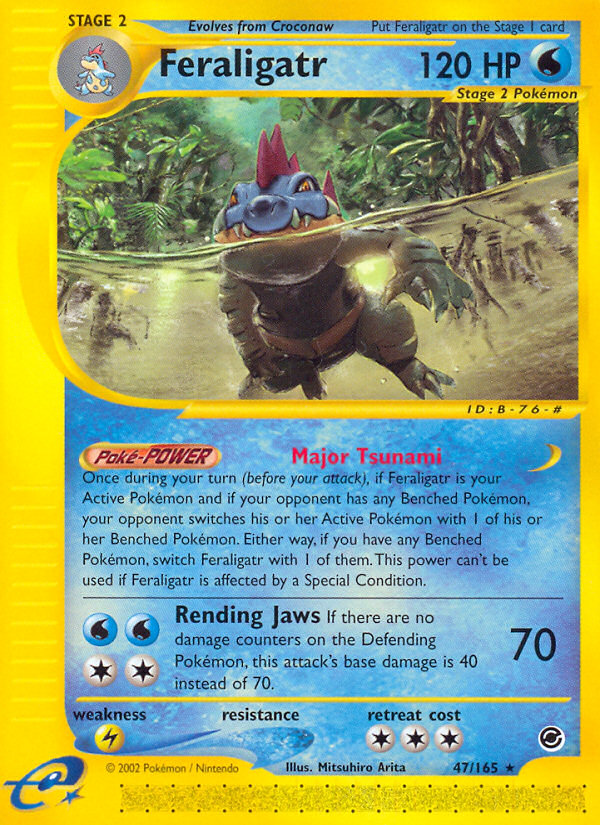 Feraligatr (47/165) [Expedition: Base Set] | Good Games Cannington