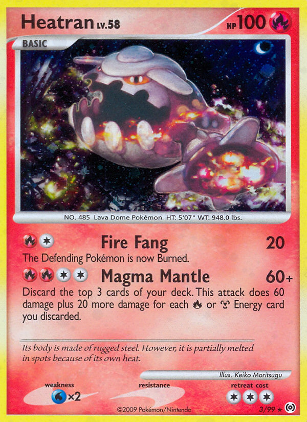 Heatran (3/99) [Platinum: Arceus] | Good Games Cannington