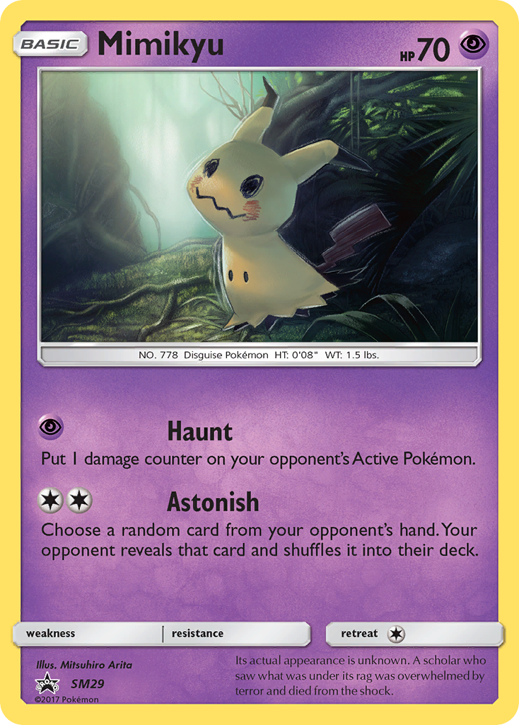 Mimikyu (SM29) [Sun & Moon: Black Star Promos] | Good Games Cannington
