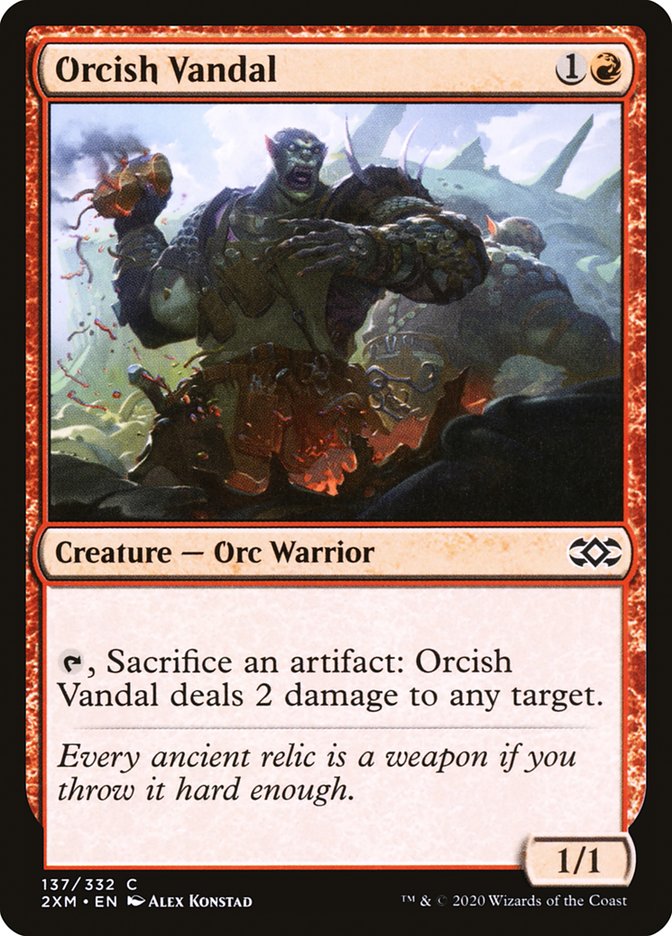Orcish Vandal [Double Masters] | Good Games Cannington