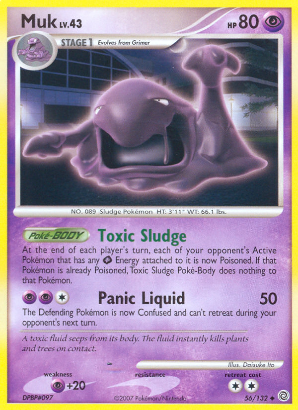 Muk (56/132) [Diamond & Pearl: Secret Wonders] | Good Games Cannington