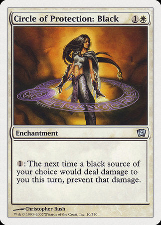 Circle of Protection: Black [Ninth Edition] | Good Games Cannington
