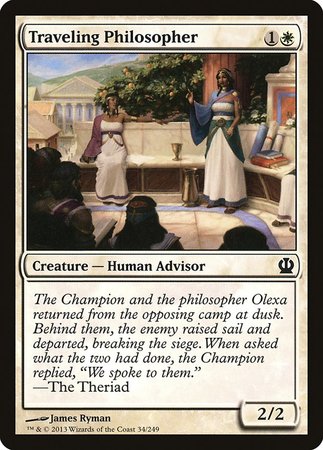 Traveling Philosopher [Theros] | Good Games Cannington