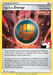 Single Strike Energy (141/163) [Prize Pack Series Two] | Good Games Cannington