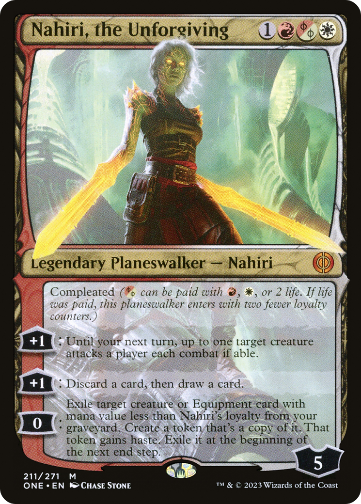 Nahiri, the Unforgiving [Phyrexia: All Will Be One] | Good Games Cannington