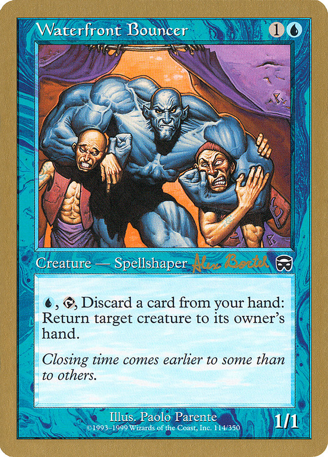 Waterfront Bouncer (Alex Borteh) [World Championship Decks 2001] | Good Games Cannington
