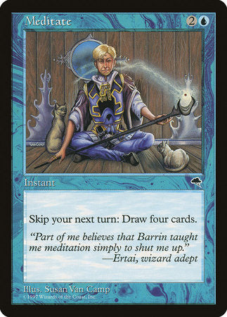 Meditate [Tempest] | Good Games Cannington