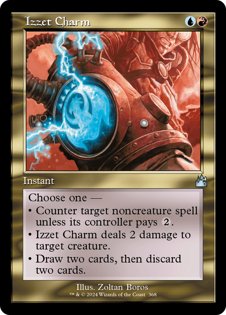 Izzet Charm (Retro Frame) [Ravnica Remastered] | Good Games Cannington