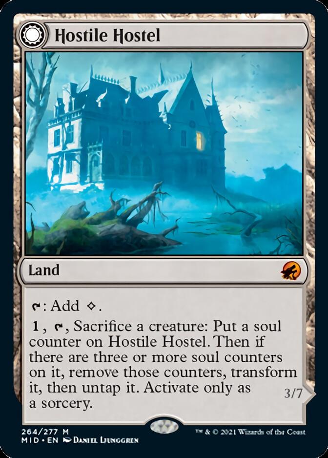 Hostile Hostel // Creeping Inn [Innistrad: Midnight Hunt] | Good Games Cannington
