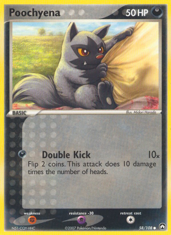 Poochyena (58/108) [EX: Power Keepers] | Good Games Cannington