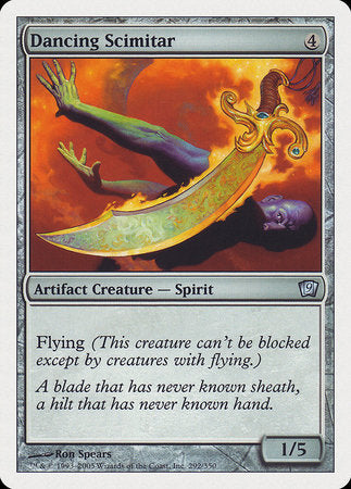Dancing Scimitar [Ninth Edition] | Good Games Cannington