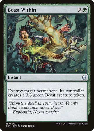 Beast Within [Commander 2019] | Good Games Cannington