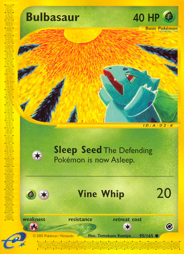 Bulbasaur (95/165) [Expedition: Base Set] | Good Games Cannington