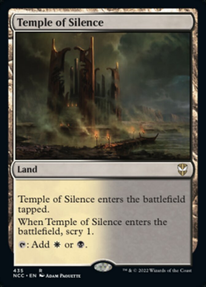 Temple of Silence [Streets of New Capenna Commander] | Good Games Cannington